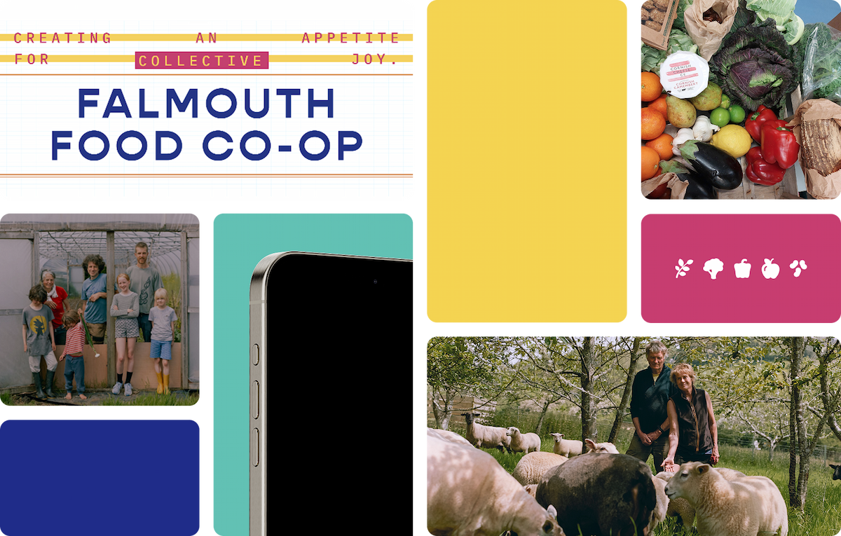 Collage of various imagery associated with the FFC