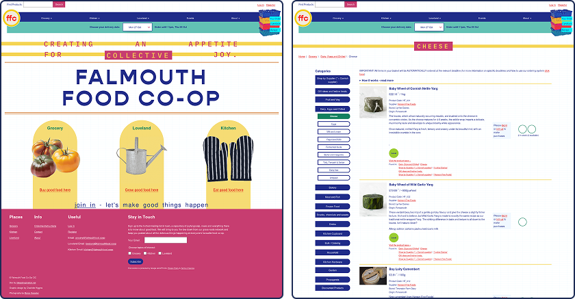 FFC site screenshots