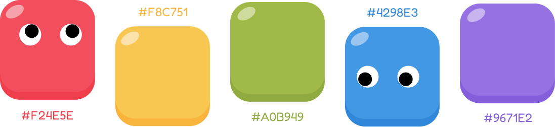 Frogcast Colour Palette