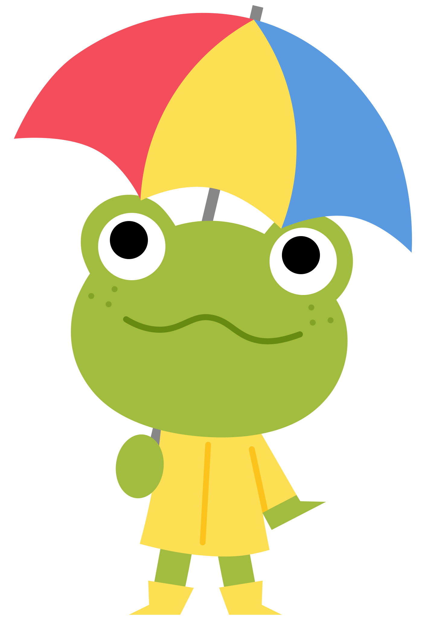 Frog character Illustration