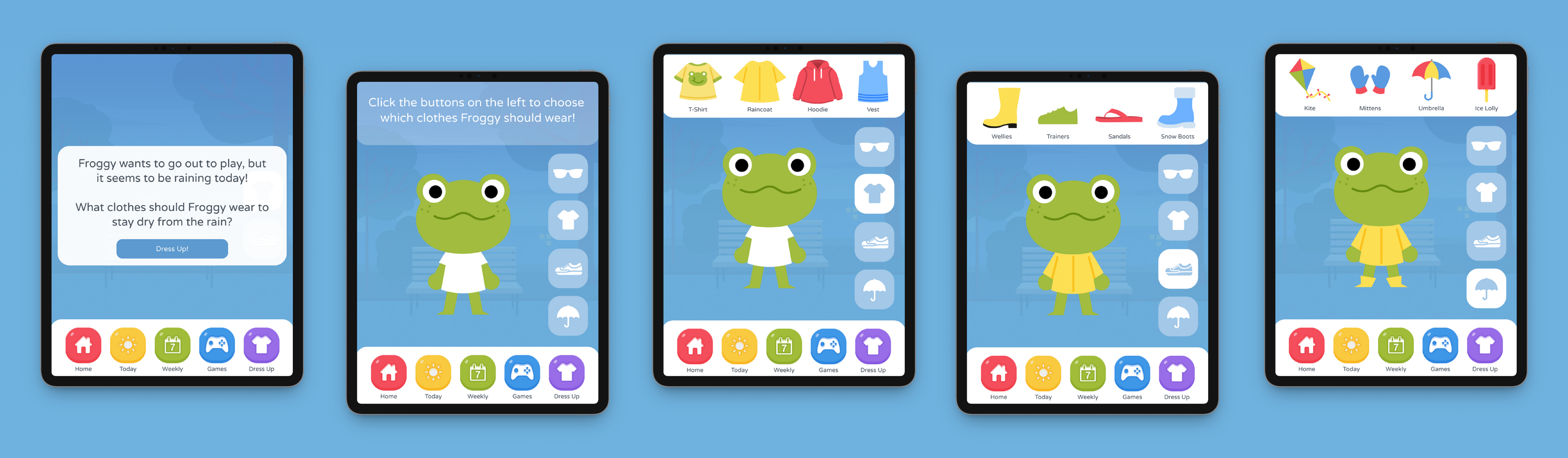 Frogcast Dress Up Minigame Screenshots